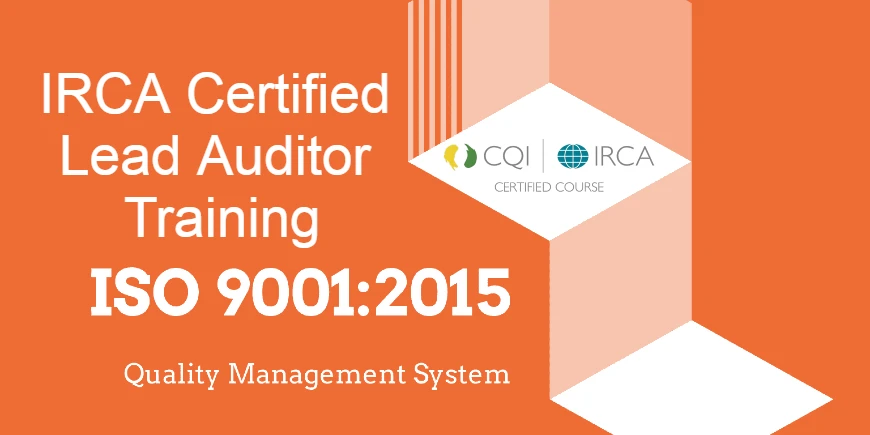 ISO 9001:2015 LEAD AUDITOR COURSE 